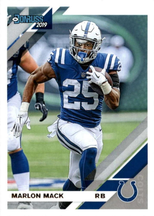 Marlon Mack 2019 Donruss Football 48 Card Lot Indianapolis Colts #118