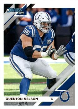 Quenton Nelson 2019 Donruss Football 48 Card Lot Indianapolis Colts #120