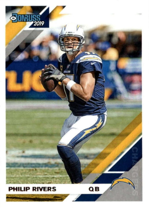 Philip Rivers 2019 Donruss Football 48 Card Lot Los Angeles Chargers #130