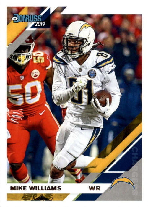 Mike Williams 2019 Donruss Football 48 Card Lot Los Angeles Chargers #132