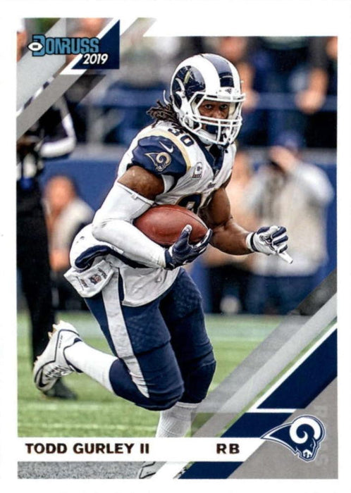 Todd Gurley II 2019 Donruss Football 48 Card Lot Los Angeles Rams #139
