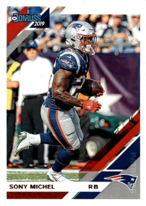 Sony Michel 2019 Donruss Football 48 Card Lot New England Patriots #163