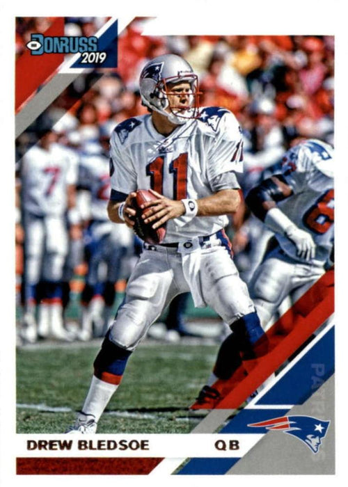 Drew Bledsoe 2019 Donruss Football 48 Card Lot New England Patriots #169