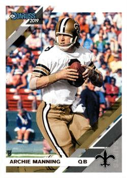 Archie Manning 2019 Donruss Football 48 Card Lot New Orleans Saints #177