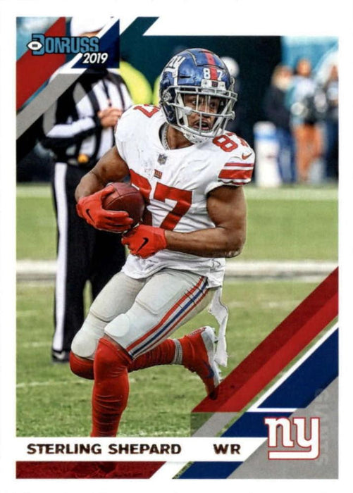 Sterling Shepard 2019 Donruss Football 48 Card Lot New York Giants #181