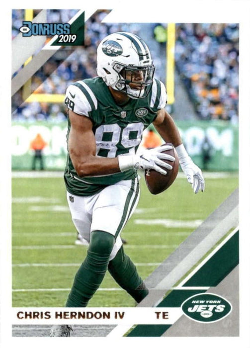 Chris Herndon IV 2019 Donruss Football 48 Card Lot New York Jets #192