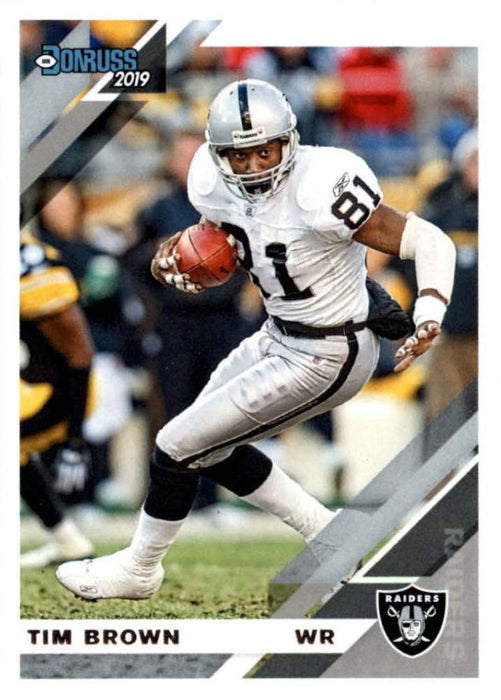 Tim Brown 2019 Donruss Football 48 Card Lot Oakland Raiders #201