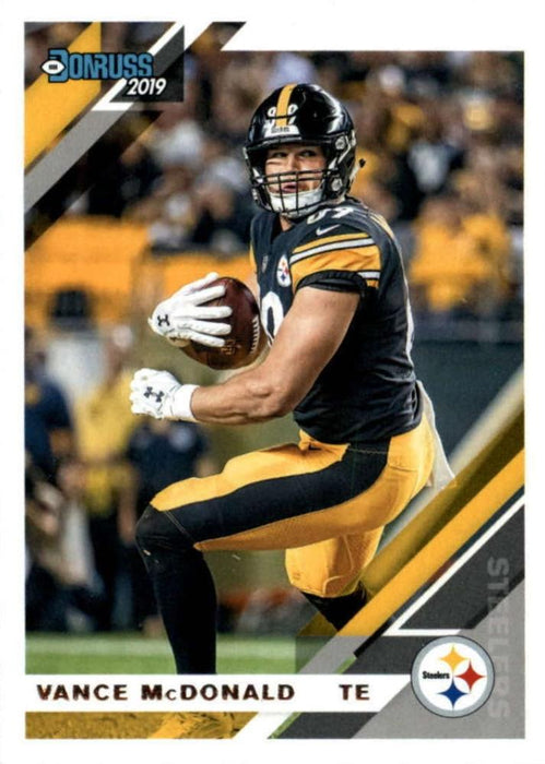 Vance McDonald 2019 Donruss Football 48 Card Lot Pittsburgh Steelers #215