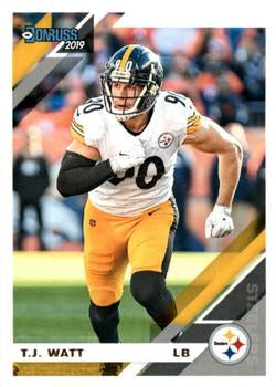 T.J. Watt 2019 Donruss Football 48 Card Lot Pittsburgh Steelers #216