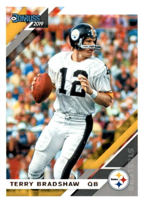 Terry Bradshaw 2019 Donruss Football 48 Card Lot Pittsburgh Steelers #218