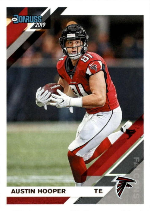 Austin Hooper 2019 Donruss Football 48 Card Lot Atlanta Falcons #21