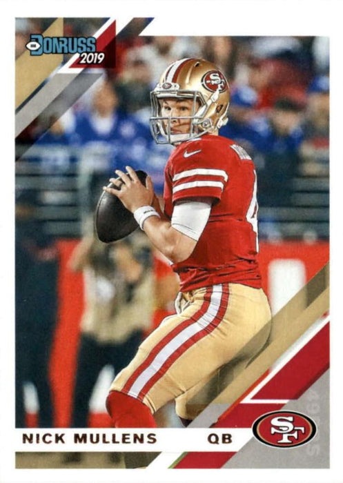 Nick Mullens 2019 Donruss Football 48 Card Lot San Francisco 49ers #220