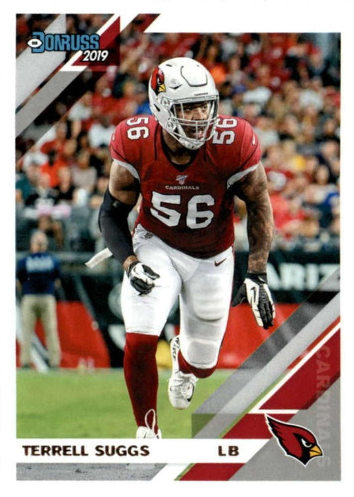 Terrell Suggs 2019 Donruss Football 48 Card Lot Arizona Cardinals #30