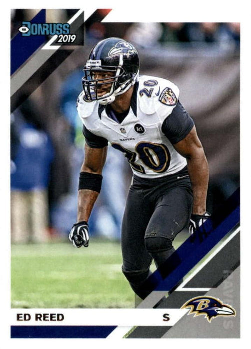 Ed Reed 2019 Donruss Football 48 Card Lot Baltimore Ravens #32