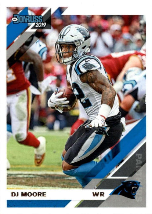 DJ Moore 2019 Donruss Football 48 Card Lot Carolina Panthers #43