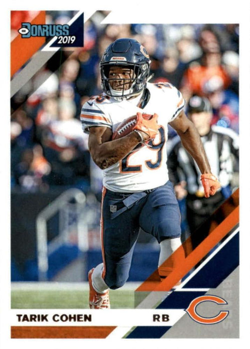 Tarik Cohen 2019 Donruss Football 48 Card Lot Chicago Bears #50
