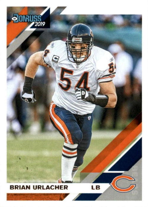 Brian Urlacher 2019 Donruss Football 48 Card Lot Chicago Bears #56