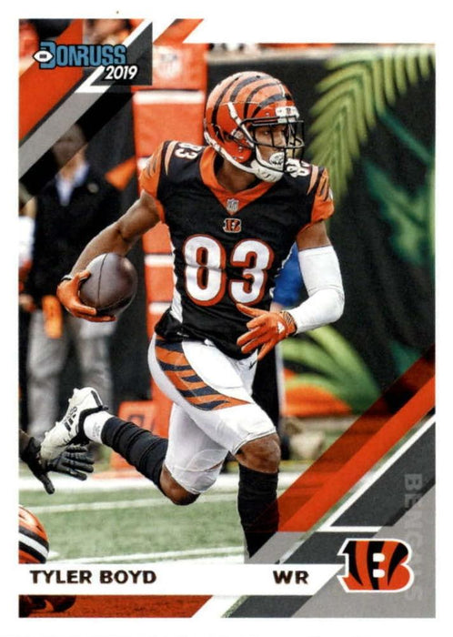 Tyler Boyd 2019 Donruss Football 48 Card Lot Cincinnati Bengals #60