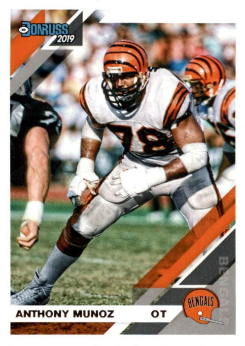 Anthony Munoz 2019 Donruss Football 48 Card Lot Cincinnati Bengals #64