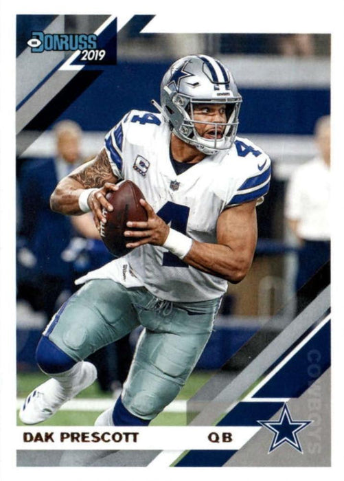 Dak Prescott 2019 Donruss Football 48 Card Lot Dallas Cowboys #73
