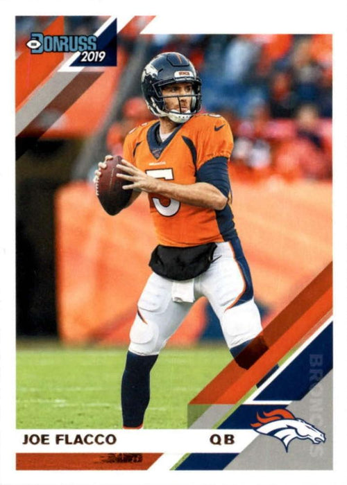 Joe Flacco 2019 Donruss Football 48 Card Lot Denver Broncos #82