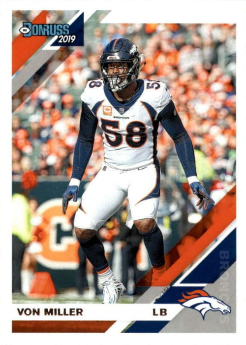 Von Miller 2019 Donruss Football 48 Card Lot Denver Broncos #84