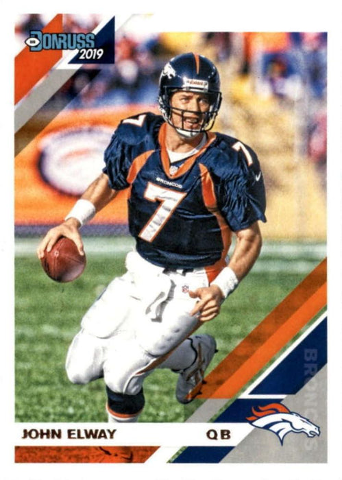John Elway 2019 Donruss Football 48 Card Lot Denver Broncos #89