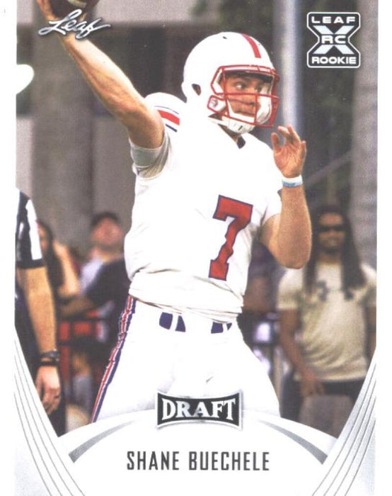 Mint+ Rookie Card Shane Buechele 2021 Leaf Football #10