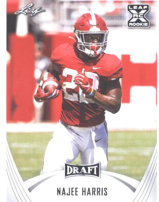 Mint+ Rookie Card Najee Harris 2021 Leaf Football #13