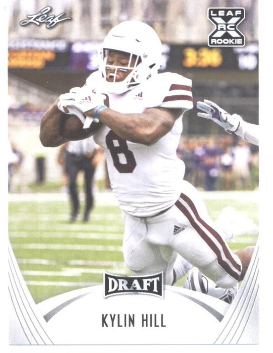 25) Rookie Card Investor lot Kylin Hill 2021 Leaf Football #17