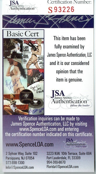 Kelsey Grammer 2018 Celebrities Iconic Ink Signed Cut Auto 1/1 Card JSA