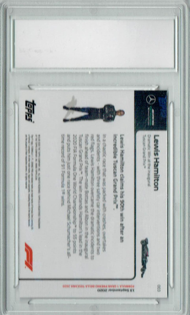 Lewis Hamilton 2020 1st Topps Now Card #003 Formula 1 F1 Only 1915 Made PGI 10
