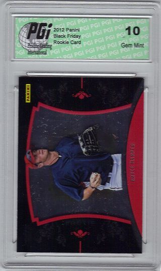Bryce Harper 2012 Panini Black Friday Only 599 Made Rookie Card PGI 10