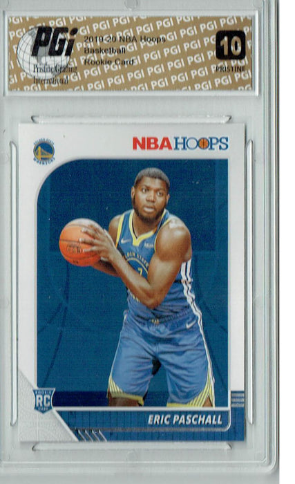 Eric Paschall 2019 NBA Hoops #230 PRISTINE Rookie Card PGI 10