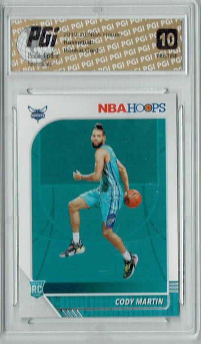 Cody Martin 2019 NBA Hoops #229 PRISTINE Rookie Card PGI 10