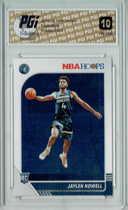 Jaylen Nowell 2019 NBA Hoops #232 PRISTINE Rookie Card PGI 10