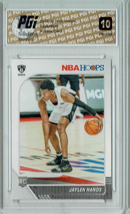 Jaylen Hands 2019 NBA Hoops #242 PRISTINE Rookie Card PGI 10