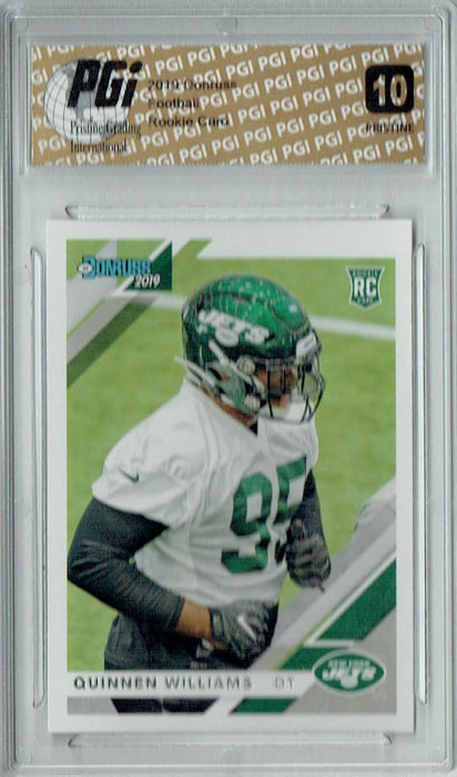 Quinnen Williams 2019 Donruss #253 PRISTINE Rookie Card PGI 10