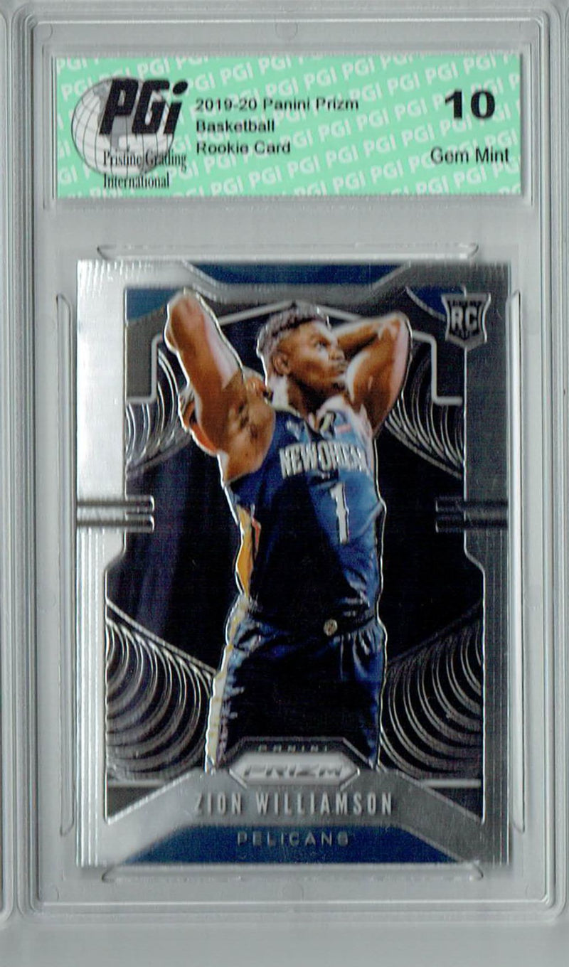 Zion Williamson 2019 Panini Prizm #248 SP Rookie Card PGI 10