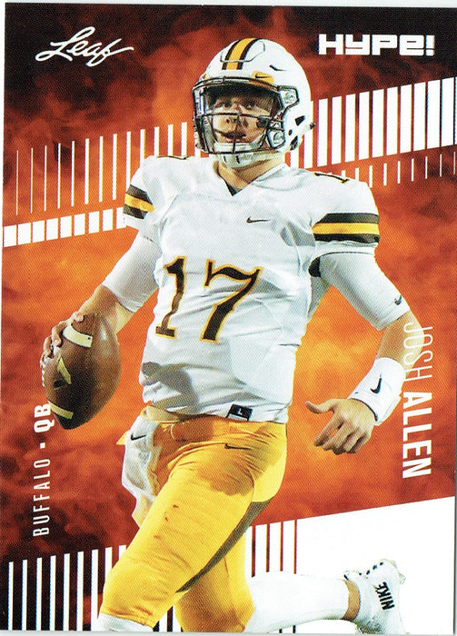 Josh Allen 2018 Leaf HYPE! Football Rookie 25 Card Lot Buffalo Bills #5