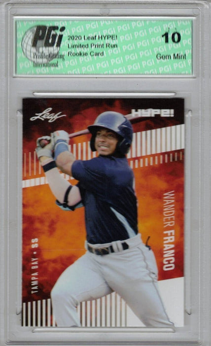 Wander Franco 2020 Leaf HYPE! #56A Only 5000 Made Rookie Card PGI 10