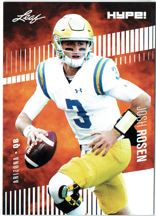 Josh Rosen 2018 Leaf HYPE! Football Rookie 25 Card Lot Arizona Cardinals #6