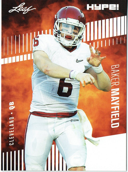 Baker Mayfield 2018 Leaf HYPE! Football Rookie 25 Card Lot Cleveland Browns #3