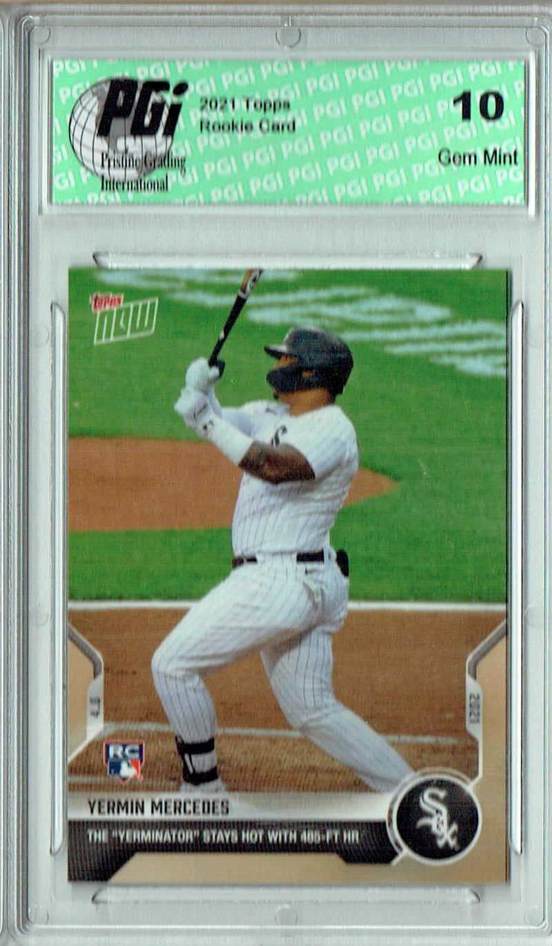 Yermin Mercedes 2020 Topps Now #52 Print Run 1843 Rookie Card PGI 10
