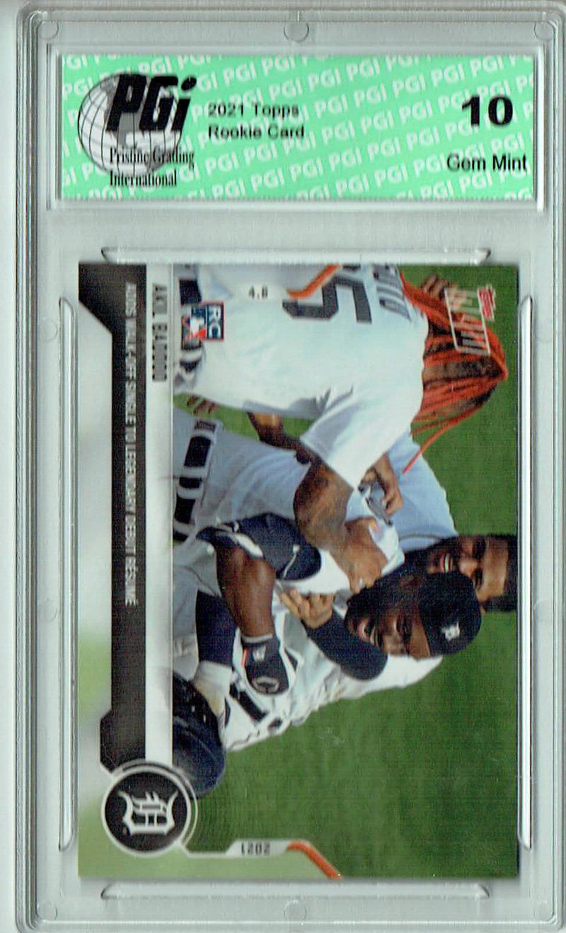 Akil Baddoo 2021 Topps Now #36 Print Run 2,687 Rookie Card PGI 10