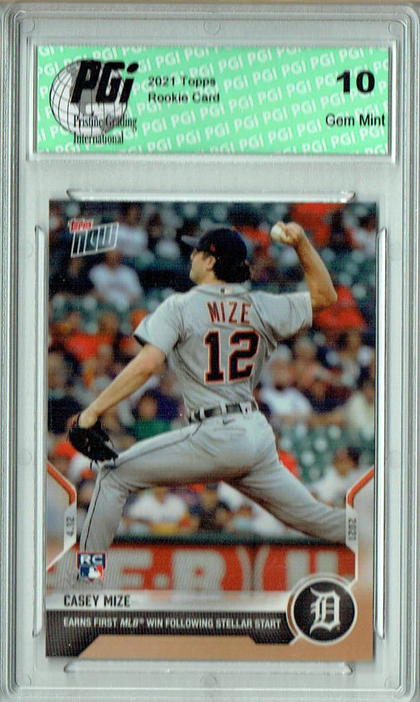 Casey Mize 2021 Topps Rookie Card