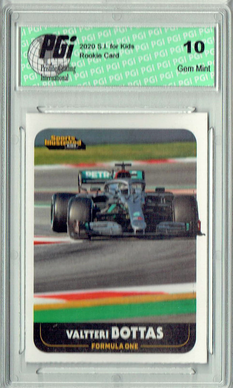 Valterri Bottas 2020 S.I. for Kids #928 Rookie Card PGI 10
