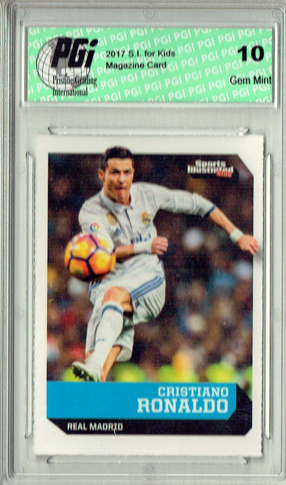 2) Cristiano Ronaldo 2020 Leaf HYPE! #47 & 2004 Rookie Review Card Lot —  Rookie Cards