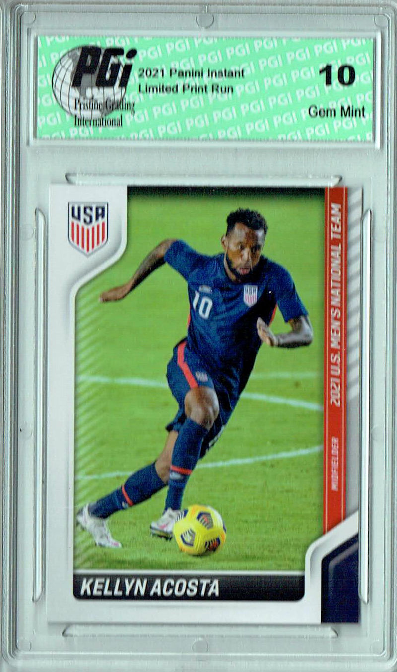 Kellyn Acosta PGI 10 2021 Panini America #2 USMNT (SP) Trading Card