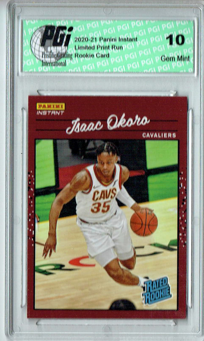 Isaac Okoro 2020 Panini Instant #RR5 Retro Rated 1/3558 Rookie Card PGI 10